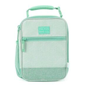 Fulton Bag Co. Upright Insulated Easy Clean Lunch Bag w/ Microban Surreal Green